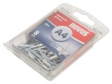 Diblu Aluminiu 4mm x 8mm 30 Bucăți
