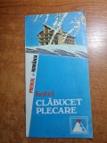 Pliant prezentare - predeal - hotel clabucet plecare - din anul 1976