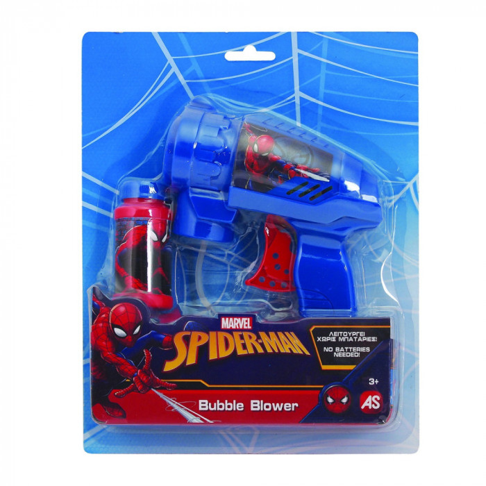 PISTOL PENTRU BALOANE DE SAPUN SPIDER-MAN