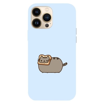 Husa compatibila cu Apple iPhone 15 Plus, Viceversa, model I am a toast Pusheen , Silicon, TPU foto