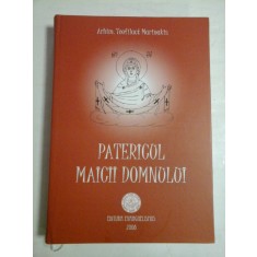 PATERICUL MAICII DOMNULUI - Arhim. Teofilact Marinakis