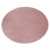 Covor SOFTY cerc culoare, solidă roz, cerc 150 cm