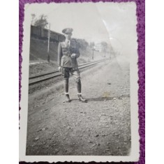 Fotografie, Sergent din armata romana, 1944