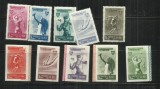 ROMANIA 1945 - O.S.P., DANTELAT + NEDANTELAT, MNH - LP 175, Nestampilat