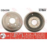 Tambur frana FIAT 500 (312) (2007 - 2016) TRW DB4398