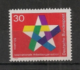 Germania.1969 50 ani Organizatia Internationala a Muncii MG.238, Nestampilat