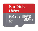 Microsd 64gb cl10 sdsqunr-064g-gn3mn, 64 GB, Sandisk