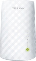 RANGE EXTENDER TP-LINK wireless 750Mbps, 1 port 10/100Mbps, 3 antene interne, dual band AC750, 2.4GHz &amp;amp; 5GHz &quot;RE200&quot; (timbru verde 0.8 lei) 455056