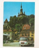 RF165 - Carte Postala - Sighisoara. Vedere spre cetate, necirculata 1973