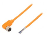 Cablu de conectare M12 4 PIN unghi 10m 240VAC 4A
