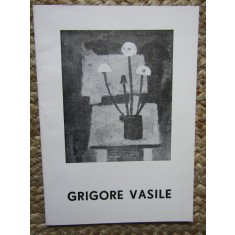 VASILE GRIGORE EXPOZITIE DE PICTURA OCTOMBRIE 1966