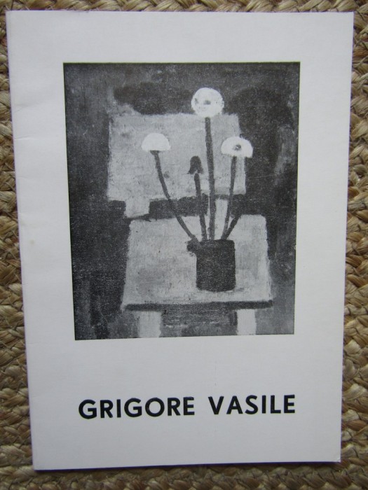 VASILE GRIGORE EXPOZITIE DE PICTURA OCTOMBRIE 1966
