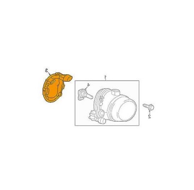 Suport fixare far Mercedes Clasa Gla (X156), 12.2013-, Fata, partea Dreapta, Aftermarket foto