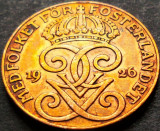 Cumpara ieftin Moneda istorica 2 ORE - SUEDIA, anul 1926 * cod 5259 A, Europa, Bronz