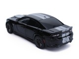 Macheta Dodge Charger / lumina, sunet and coteste roti fata / negru argintiu Tayumo 1/32
