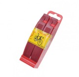 Kit Reparatie Pana Bicicleta/Auto, Petic+Lipici+Leviere, Rosu, Plasturi Diverse Dimensiuni, Placa Metalica