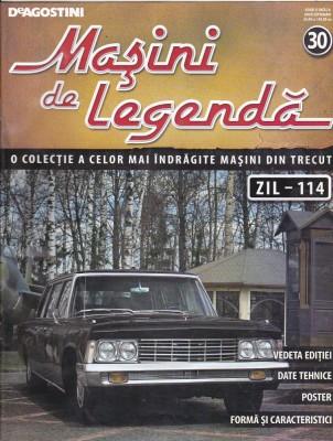 bnk ant Revista Masini de legenda 30 - ZIL-114 foto