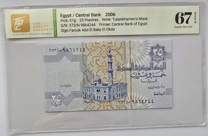 25 Piastres 2006 Egypt