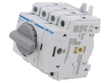 Separator-&icirc;ntrerupător HAGER 4 poli 20A 415VAC pentru șină DIN