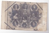 Carte postala veche &ndash; Incoronarea Regelui Ferdinand I &ndash; Alba Iulia 1922 &ndash; familia regala circulata, timbre si stampile originale