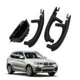 Cumpara ieftin Set complet 7 manere interior fata - spate BMW X3 F25 si X4 F26 - Negru