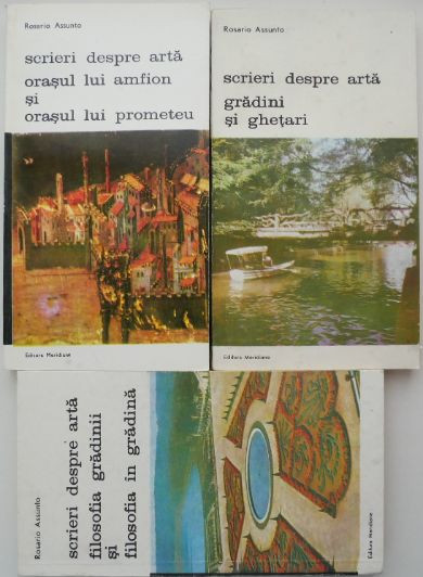Scrieri despre arta (3 volume) &ndash; Rosario Assunto
