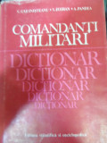 Comandanti Militari Dictionar - Colectiv ,549045