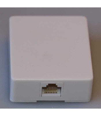 Priza retea simpla RJ45 8/8 aplicata prindere cu suruburi foto