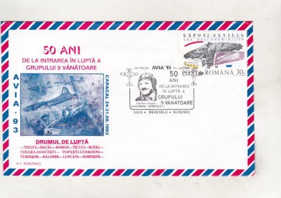 bnk fil Plic ocazional Avia 93 Deveselu - Cpt aviator Al Serbanescu foto