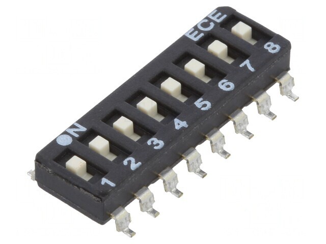 Comutator DIP-SWITCH 8 Secțiuni OFF-ON 24VDC