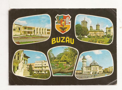 RF5 -Carte Postala- Buzau, circulata 1975 foto