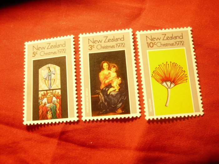 Serie Noua Zeelanda 1972 - Craciunul 3val.
