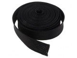 Trese Poliester Negru 25-45mm Rola