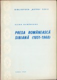 HST C3798 Presa rom&acirc;nească sibiană (1851-1968) de Elena Dunăreanu, 1969