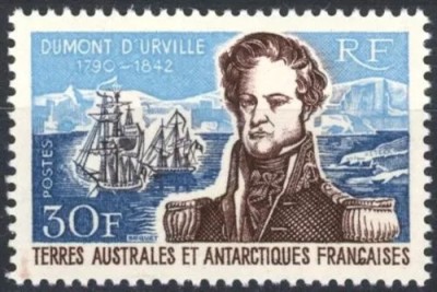 TAAF 1968, Dumont d&amp;#039;Urville, serie neuzată, MNH foto