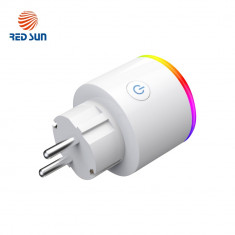 Priza inteligenta RedSun Wi-Fi cu monitorizare de energie si indicator led foto