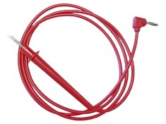 Cablu de măsurare 10A 600V 1,2m roşu PVC