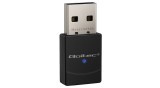 Adaptor Mini Wireless Ultra High Speed Qoltec WiFi 6 | Standard AX | Bluetooth 5.4 | USB | 900Mbps
