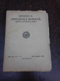 Revista Biserica ortodoxa romana nr.7-9/1943