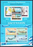 DB1 Ascension 1972 Exploratori Polari Avioane 2 MS MNH, Nestampilat