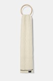 Pepe Jeans fular WANDA SCARF femei, culoarea bej, melanj, PL060199