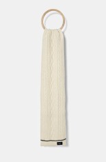 Pepe Jeans fular WANDA SCARF femei, culoarea bej, melanj, PL060199