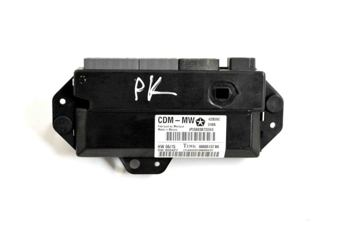 Modul de control ușă st&acirc;nga față CHRYSLER 300 C LX 2007 OEM: P56038722A0 13809766