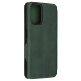 Husa tip carte pentru motorola moto g04 / moto g24, techsuit, inchidere magnetica, green