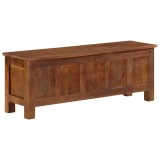 Cumpara ieftin Lada de depozitare, 110x30x40 cm, lemn masiv de mango