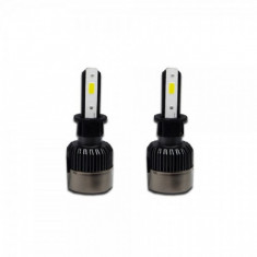 Set 2 becuri LED auto R6, 180W/set, 4000Lm, 6000k, Slot H3