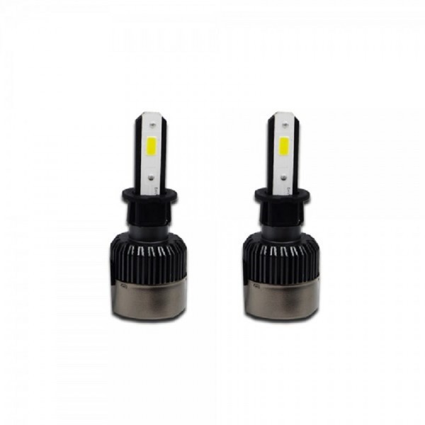 Set 2 becuri LED auto R6, 180W/set, 4000Lm, 6000k, Slot H3