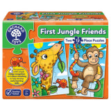 Puzzle Primii Prieteni din Jungla FIRST JUNGLE FRIENDS, orchard toys