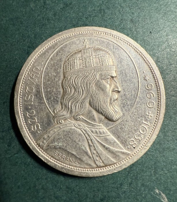 5 Pengo 1938 regatul Ungariei