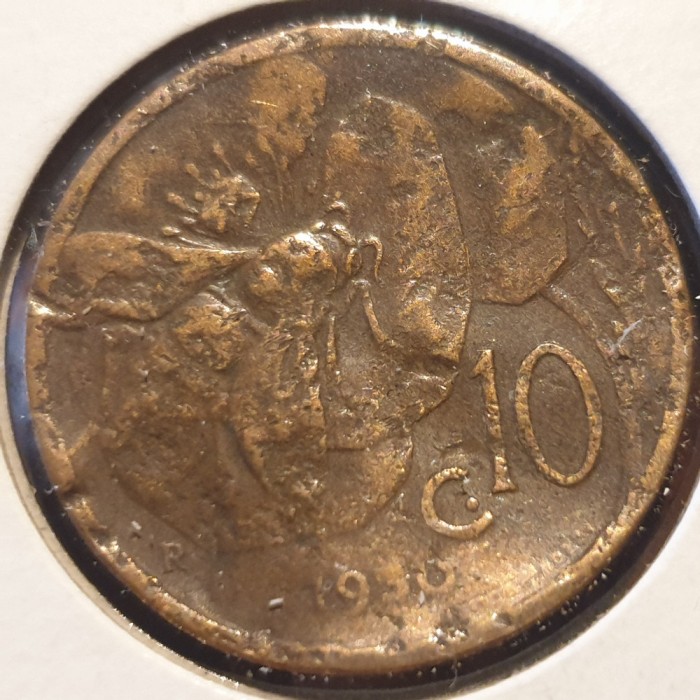 Italia 10 centesimi 1930